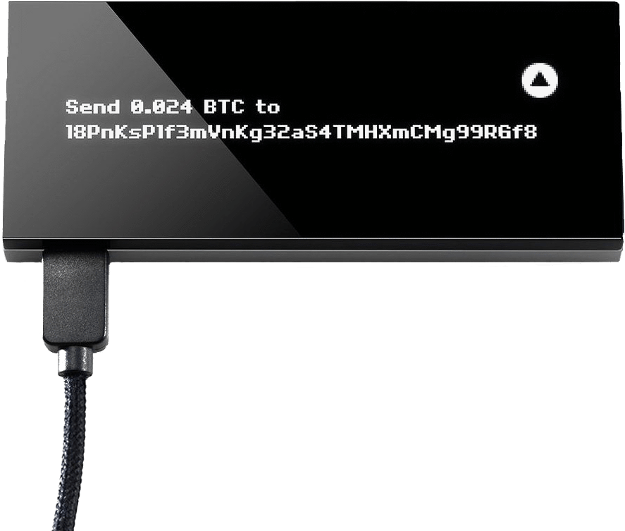 Bitcoin Hardware Wallet Transaction