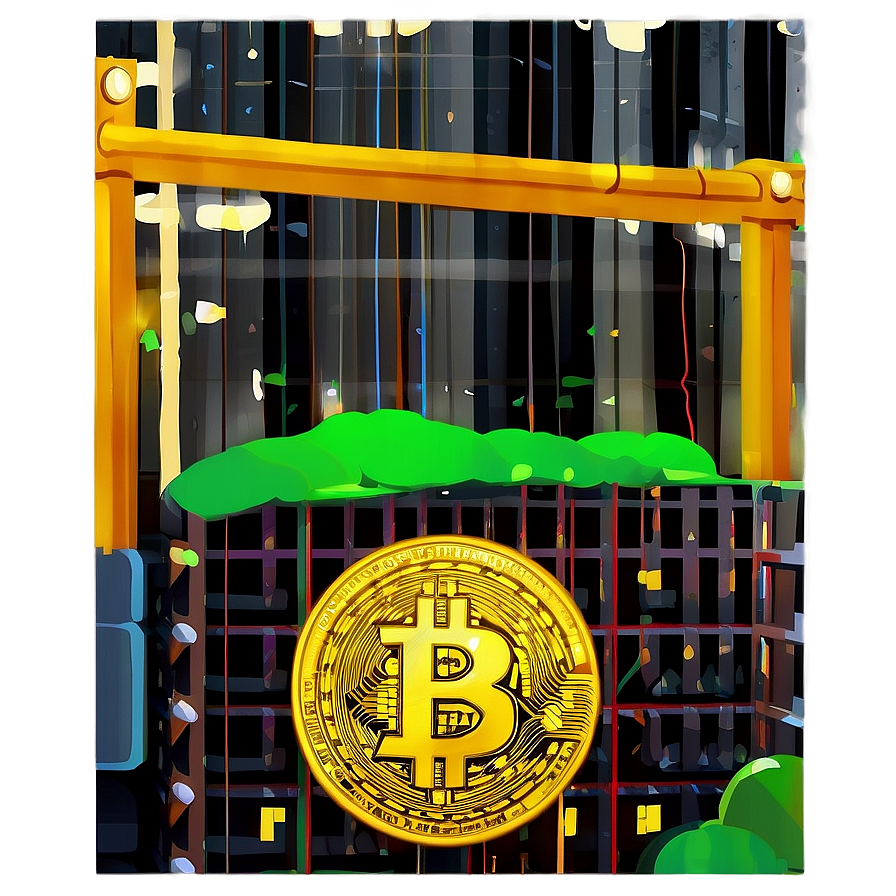 Bitcoin Mining Graphic Png Rxa37