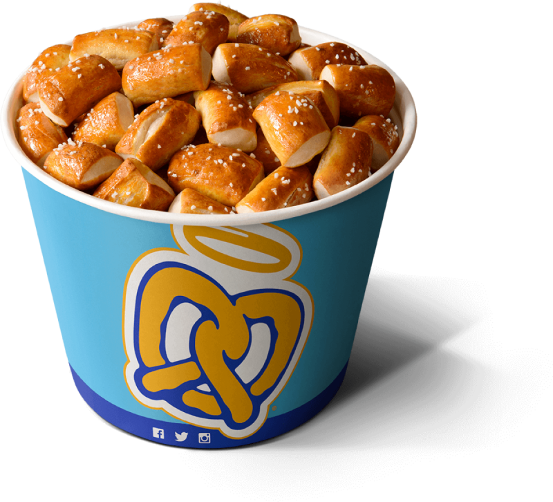 Bite Sized Pretzel Nuggetsin Cup