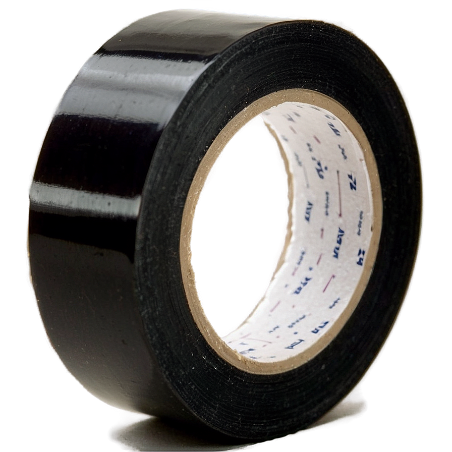 Black Acrylic Tape Png Jdo41