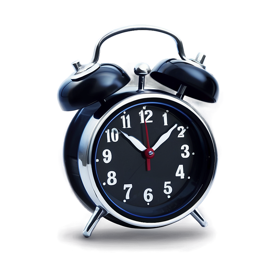 Black Alarm Clock Png 79