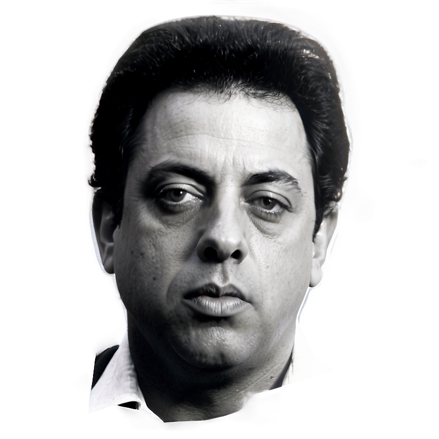 Black And White Billy Joel Png Nca