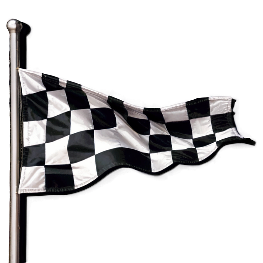 Black and White Checkered Flag PNG 05212024 PNG with transparent background