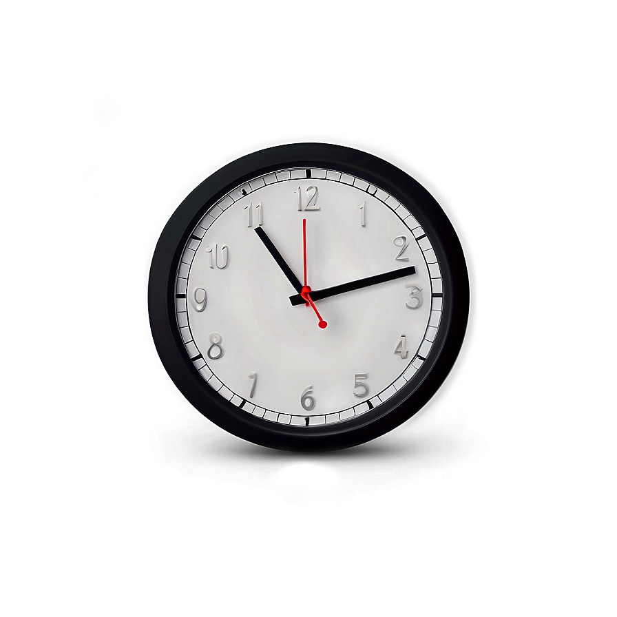 Black And White Clock Clipart Png Fwm