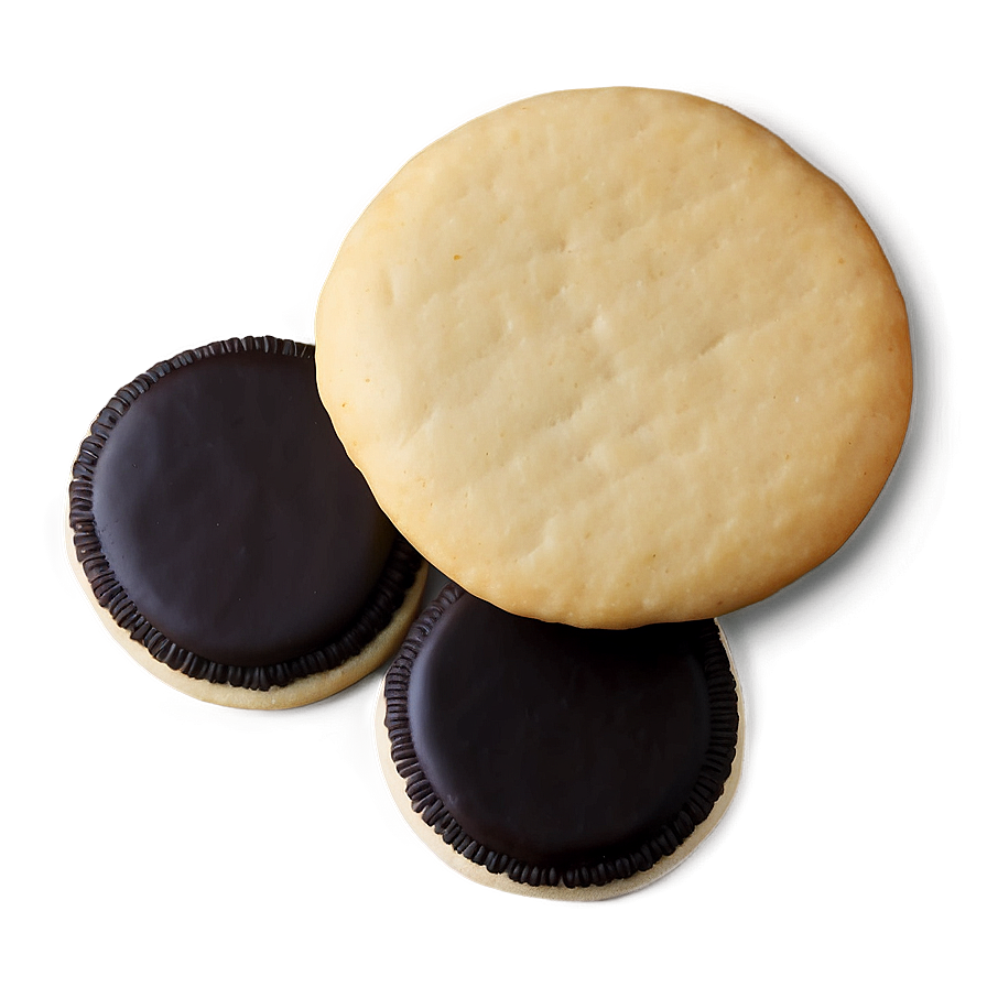 Black And White Cookies Png Ova