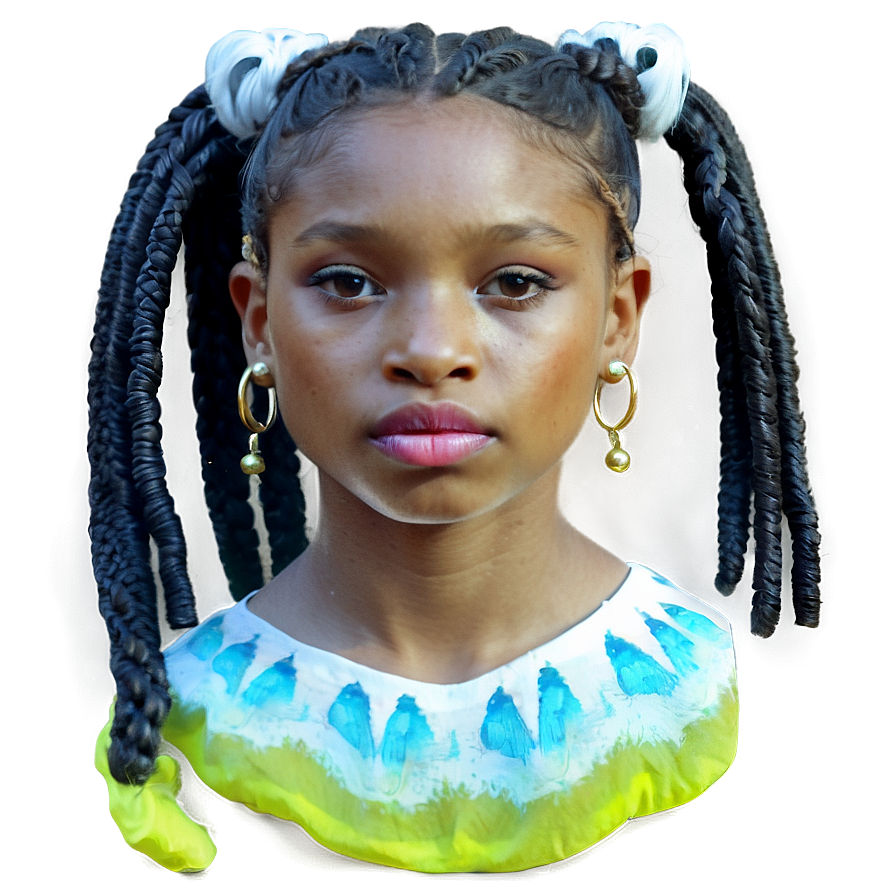 Black and White Dreads PNG 05242024 PNG with transparent background