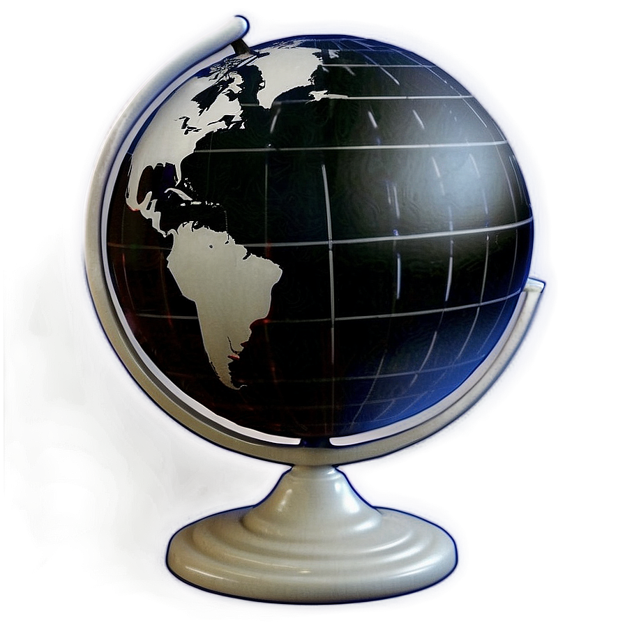 Black And White Globe For Web Design Png 94