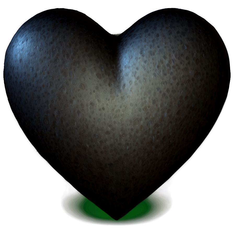 Black and White Heart Clipart PNG 48 PNG with transparent background