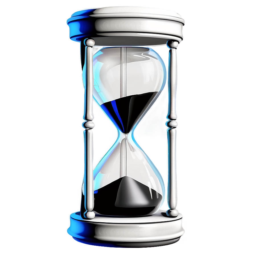 Black And White Hourglass Png 23