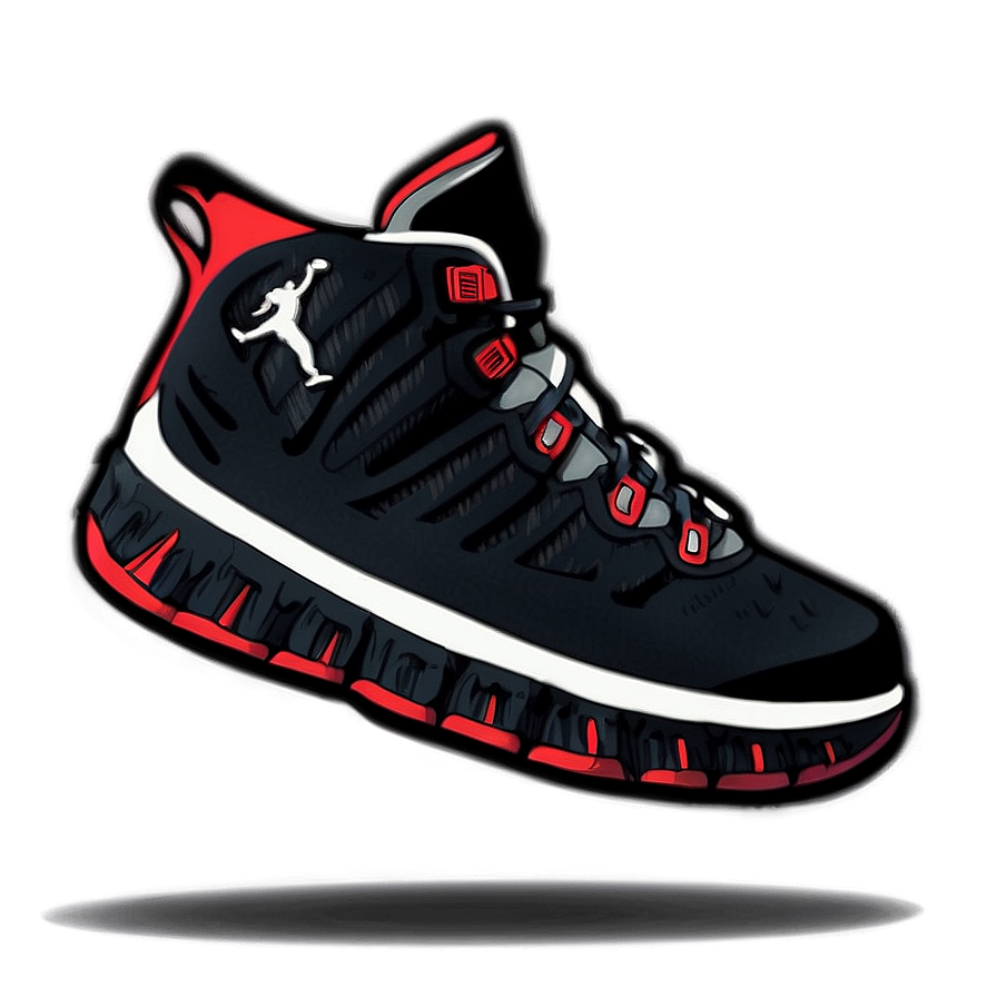 Black And White Jordan Shoes Png 60