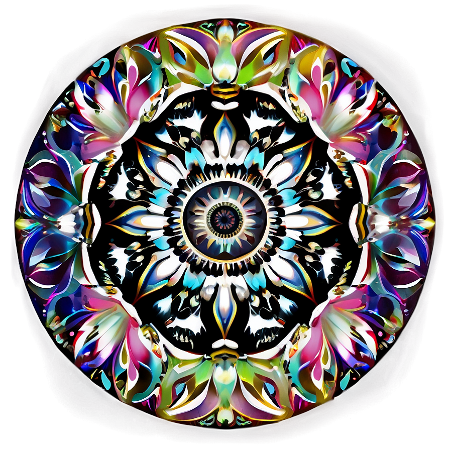 Black And White Mandala Png Tej89