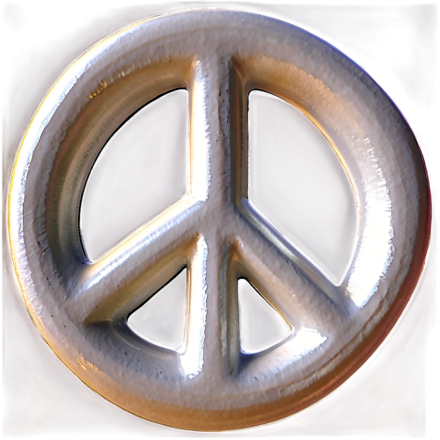 Black And White Peace Sign Png 75