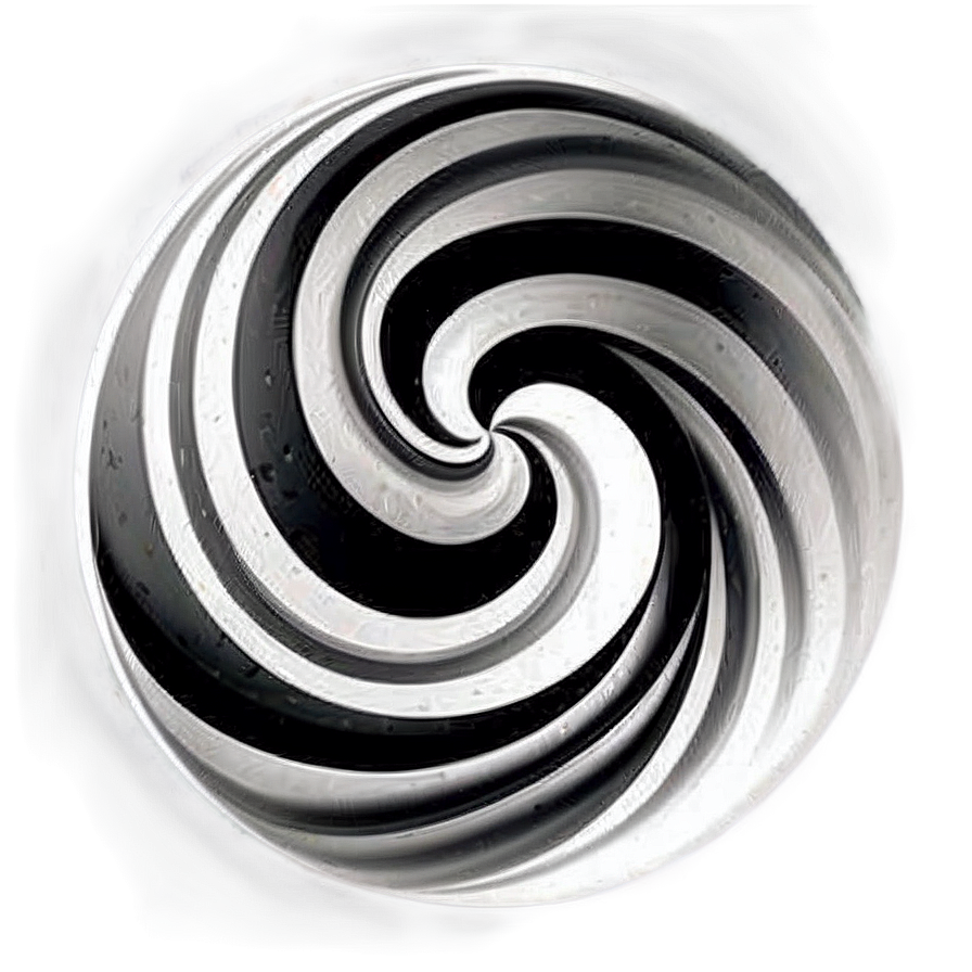 Black And White Swirl Png Kmj