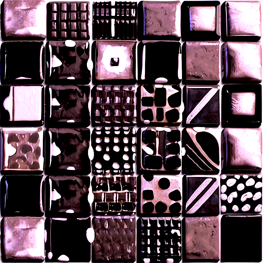 Black and White Tiles PNG bth PNG with transparent background
