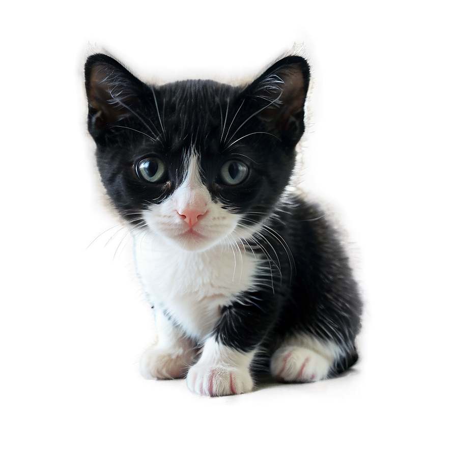 Black And White Tuxedo Cat Png Dxf