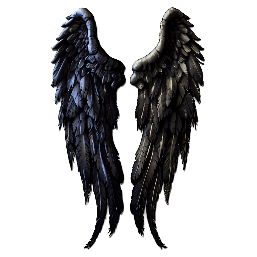 Black Angel Wings C