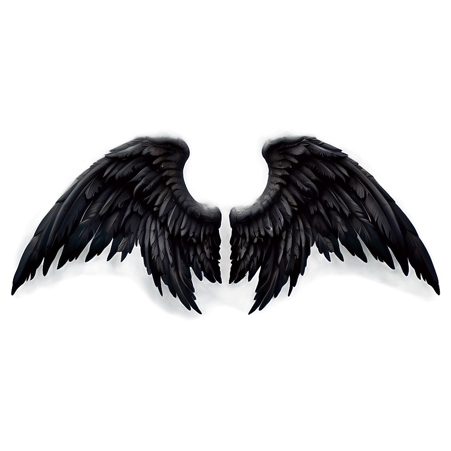 Black Angel Wings PNG gkf71 PNG with transparent background