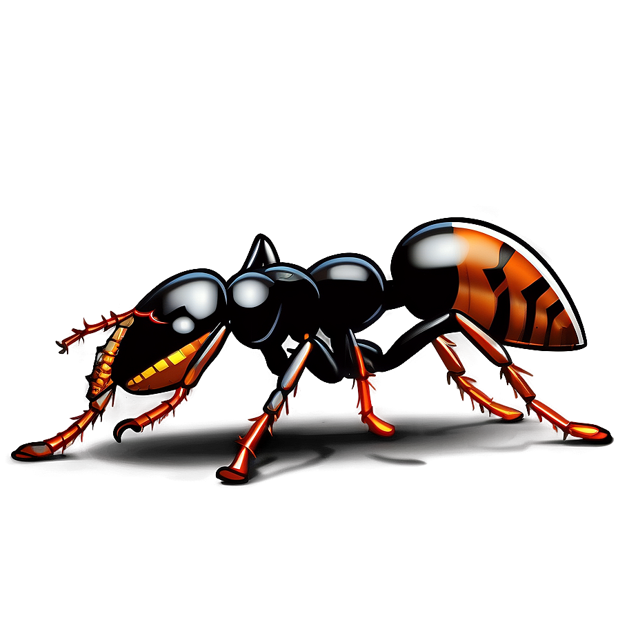 Black Ant Icon Png Gnc29