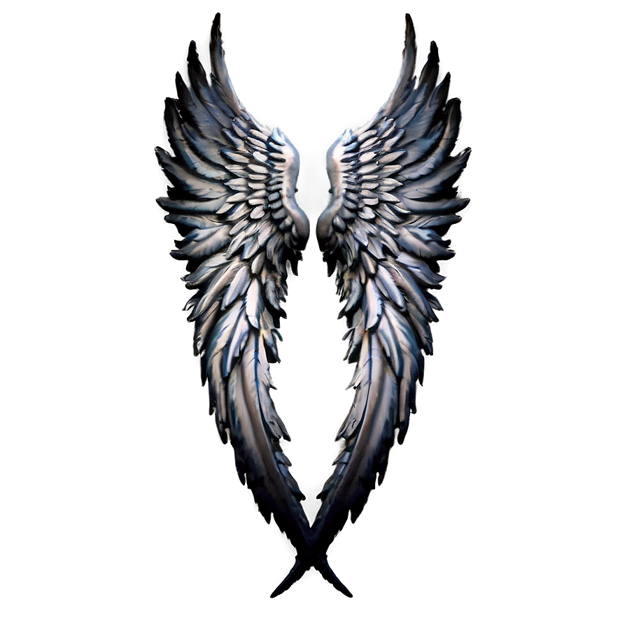 Black Archangel Wings PNG csw PNG with transparent background