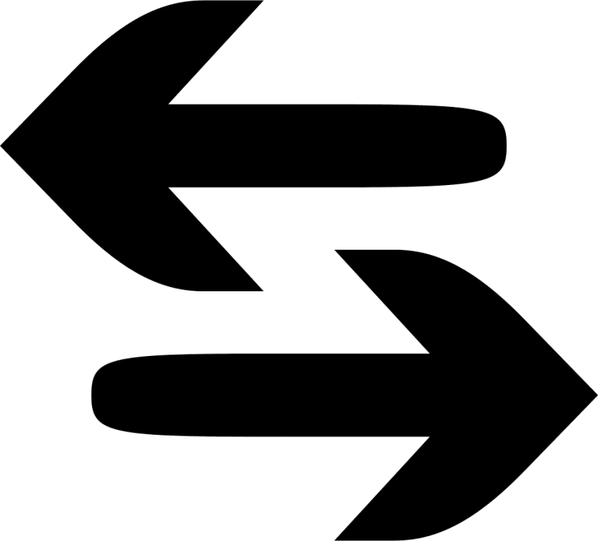 Free Png Download Arrow Left Right Icon Png Images - Left Right Arrow Icon, Transparent Png PNG with transparent background