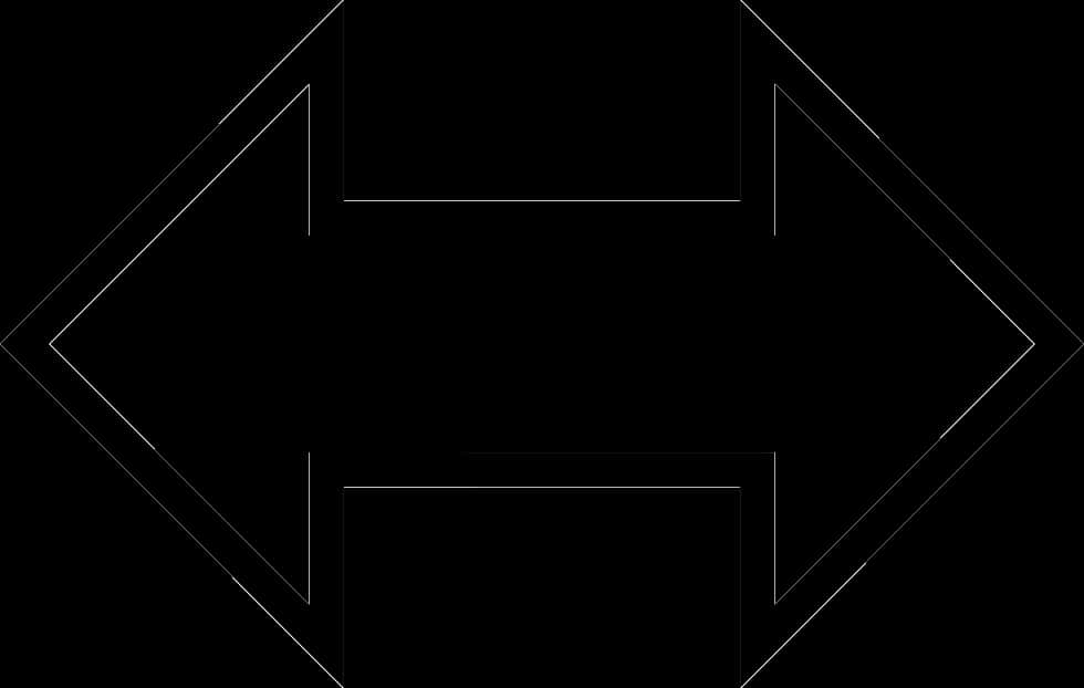 Arah Arrow Computer Icons Bipolar Disorder Angle - White Two Arrows, HD Png Download
