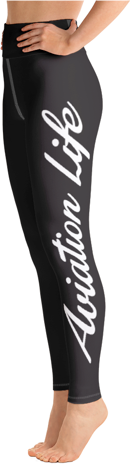 Black Legging Avlife Script Legging Tag Mockup Left, HD Png Download PNG with transparent background