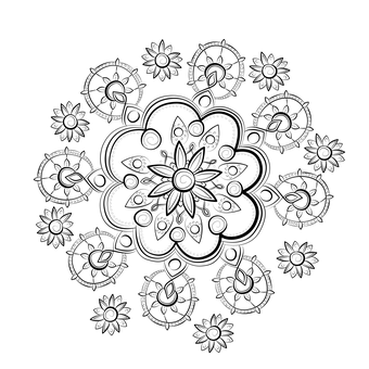 Black Background Flower Photography PNG with transparent background