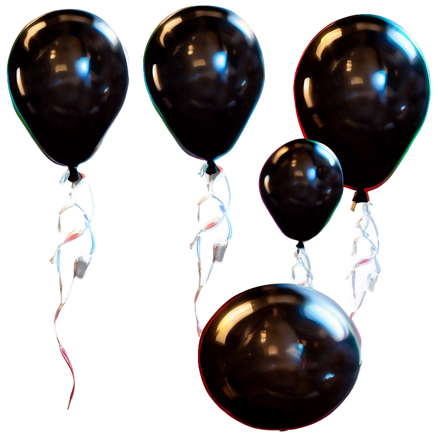 Black Balloons Png Qdw72