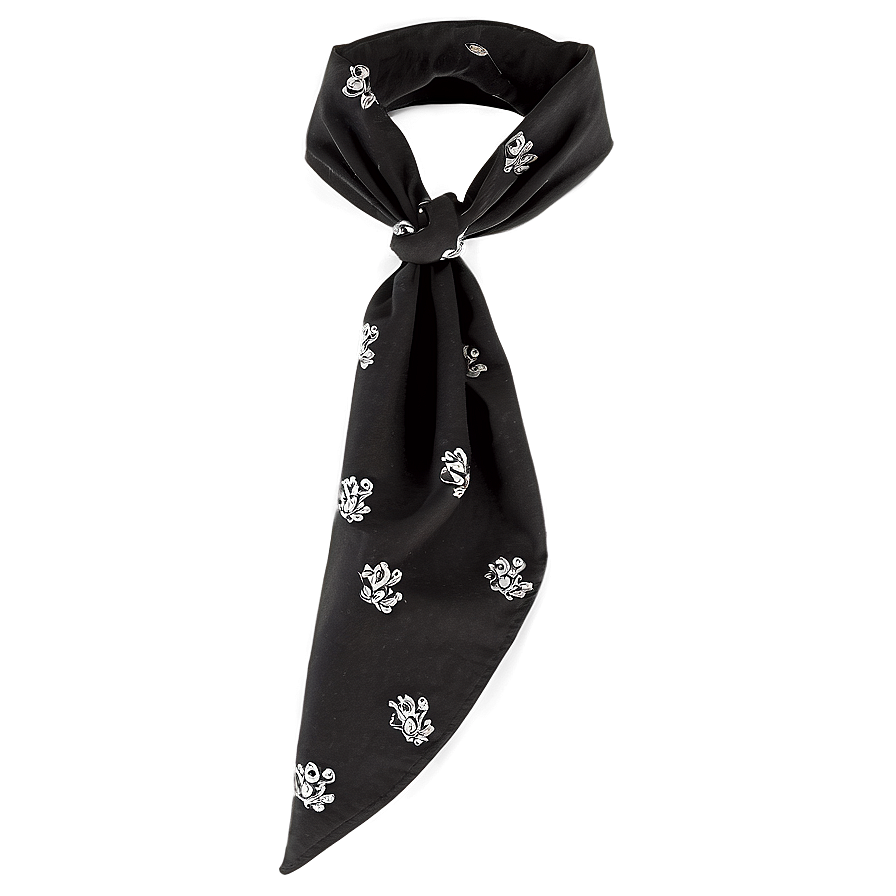 Black Bandana Accessory Png Ruh70