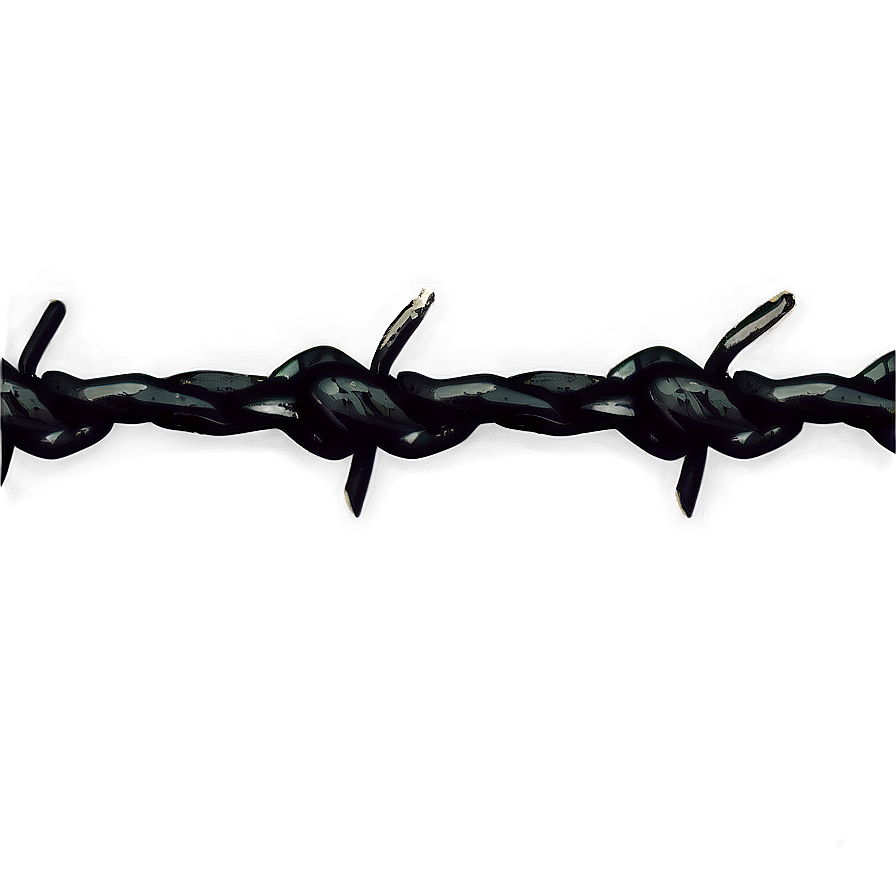 Black Barbed Wire Png Orx52