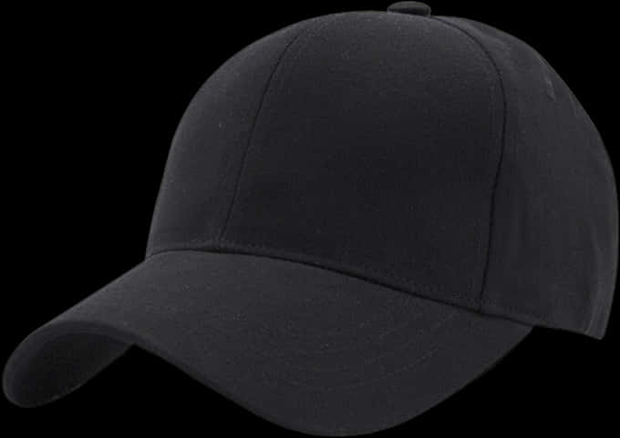 Black Baseball Cap