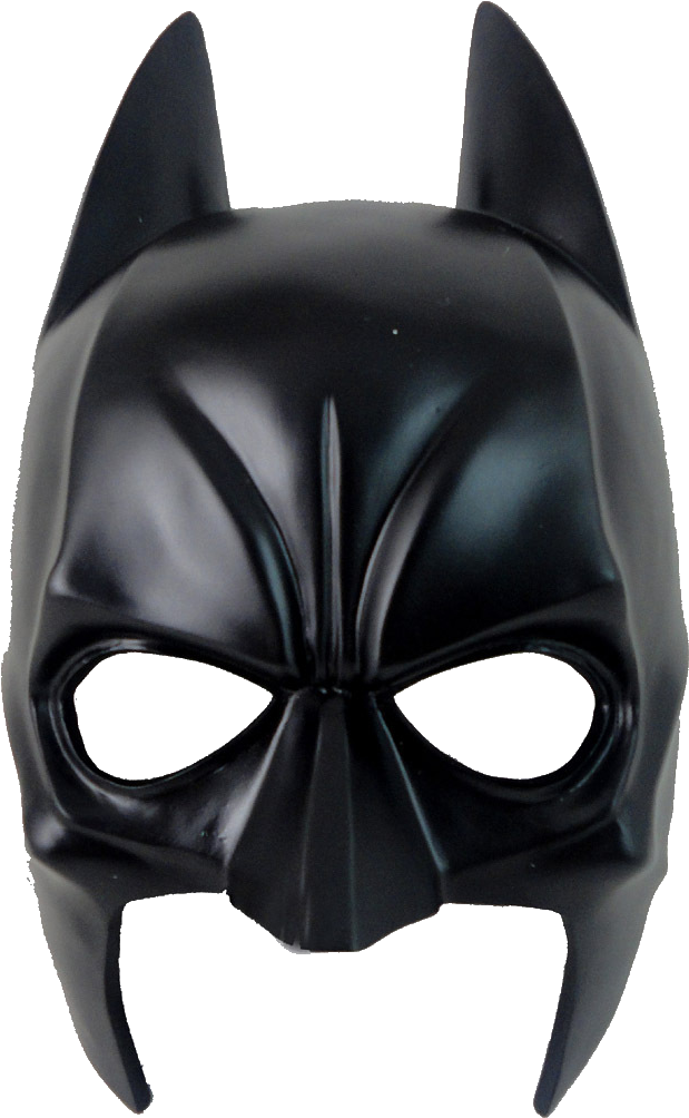 Black Batman Mask Costume Accessory