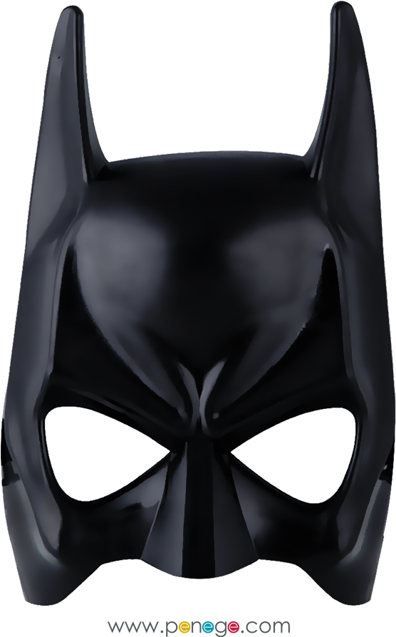 Black Batman Mask Iconic Design