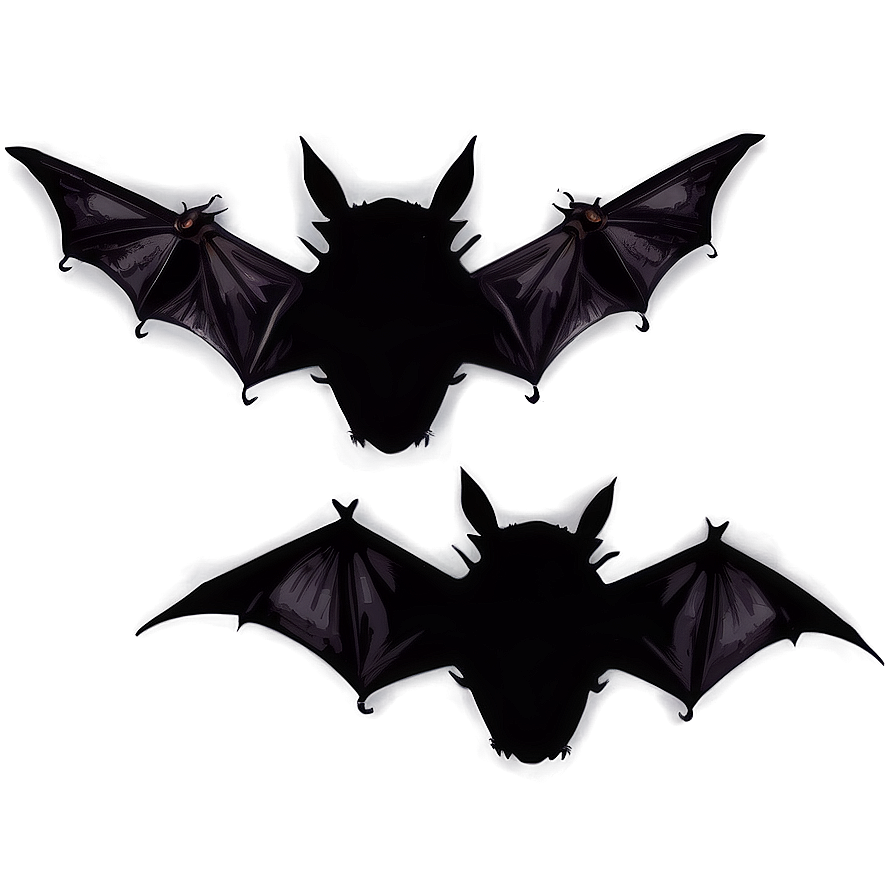 Black Bats Cutout Png Kef76