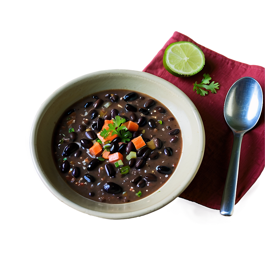 Black Bean Soup Png Mhy