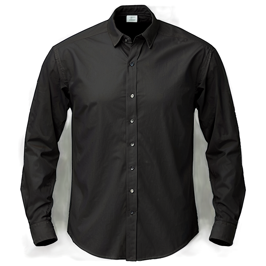 Black Blank Shirt Png Wwf62