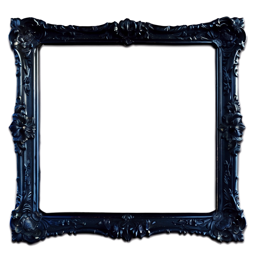 Black Blur Frame Png 7