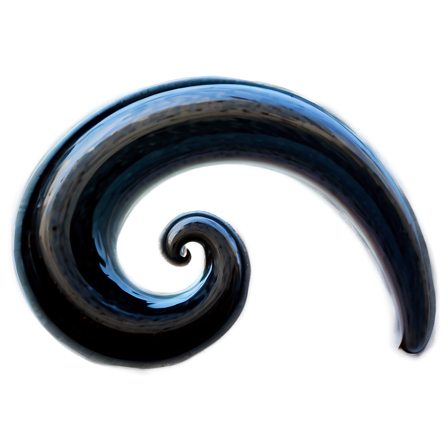 Black Blur Swirl Png 24