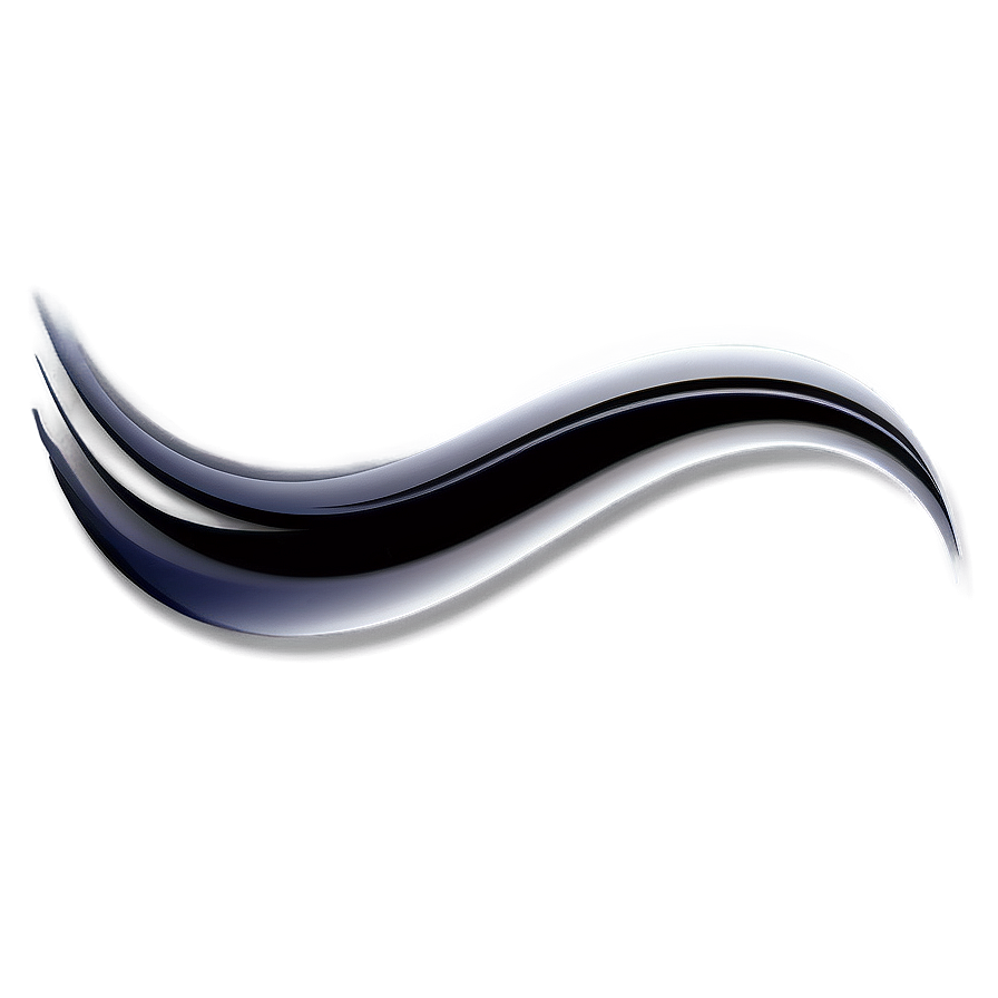 Black Blur Swoosh Png 06252024