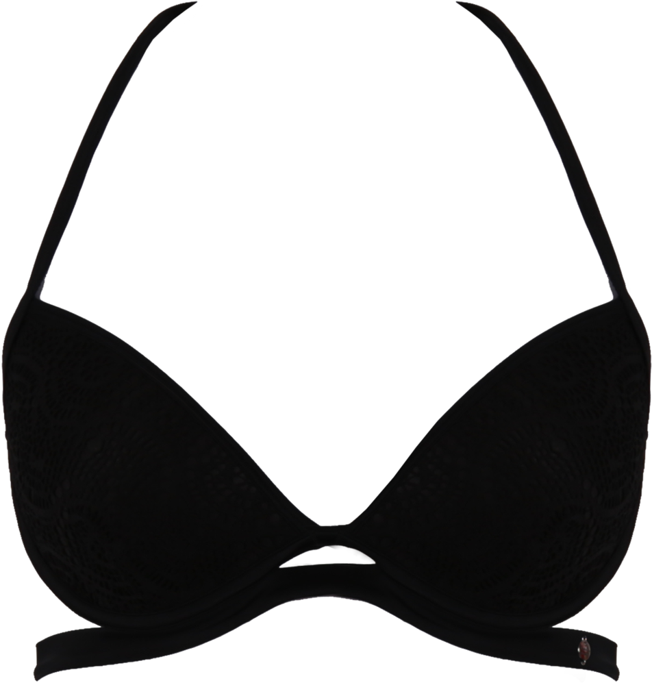 Black Bra Product Photo