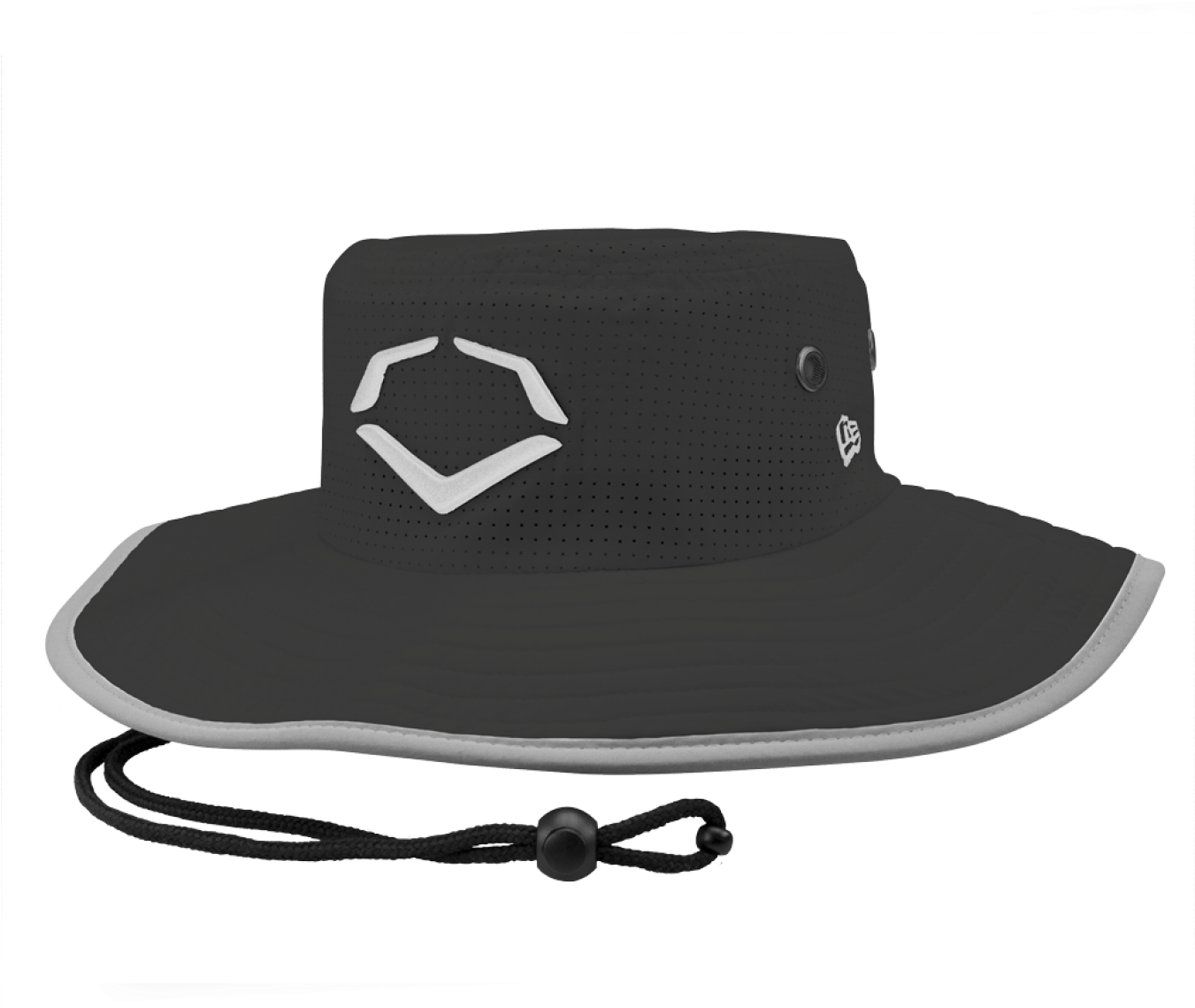 Black Bucket Hatwith Logo