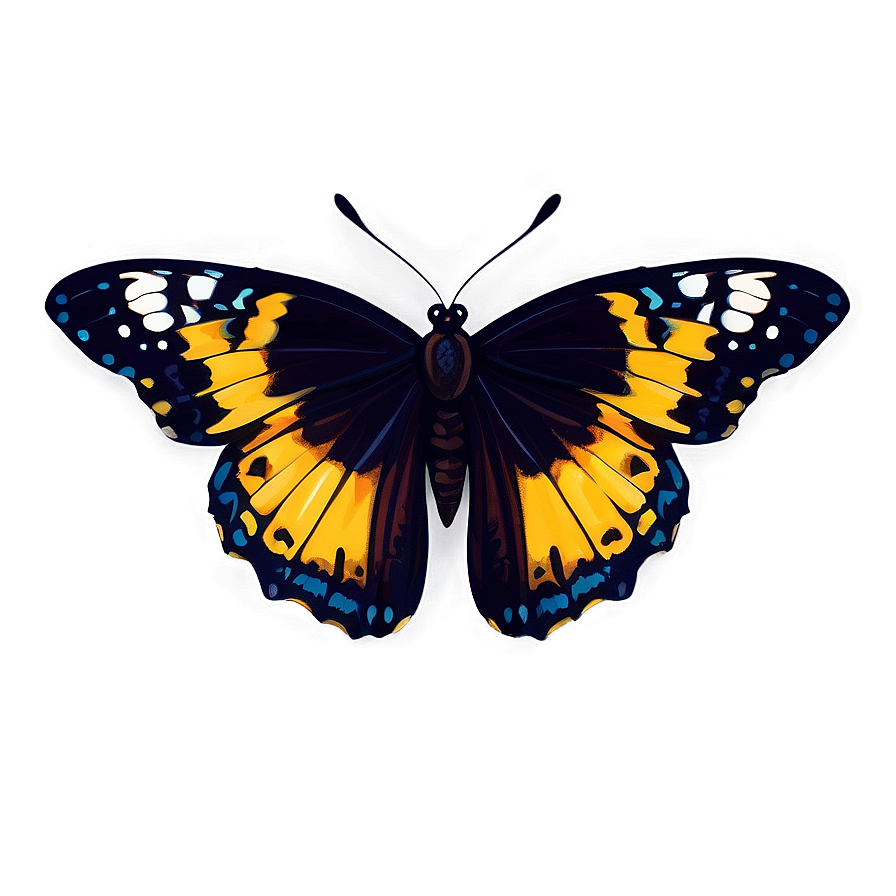 Black Butterfly Clipart Png 17