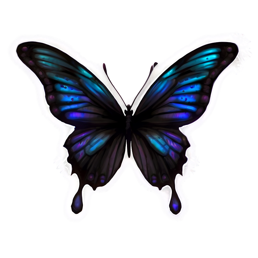 Black Butterfly Mirage Png Kuf