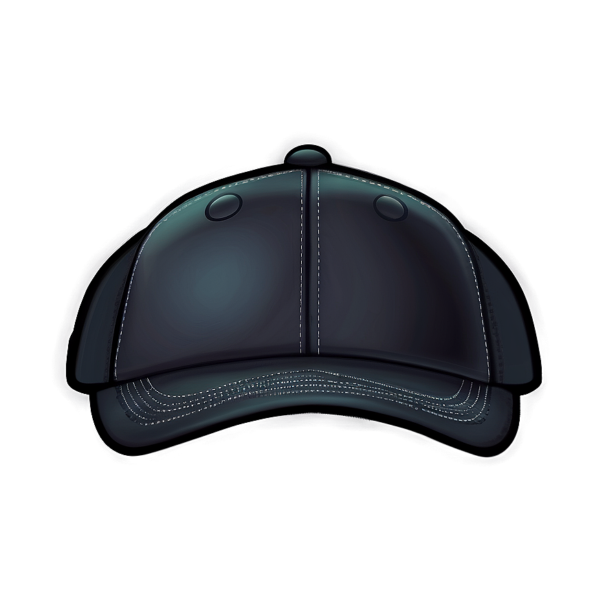 Black Cap Emoji PNG 5 PNG image with a transparent background, free high-resolution download