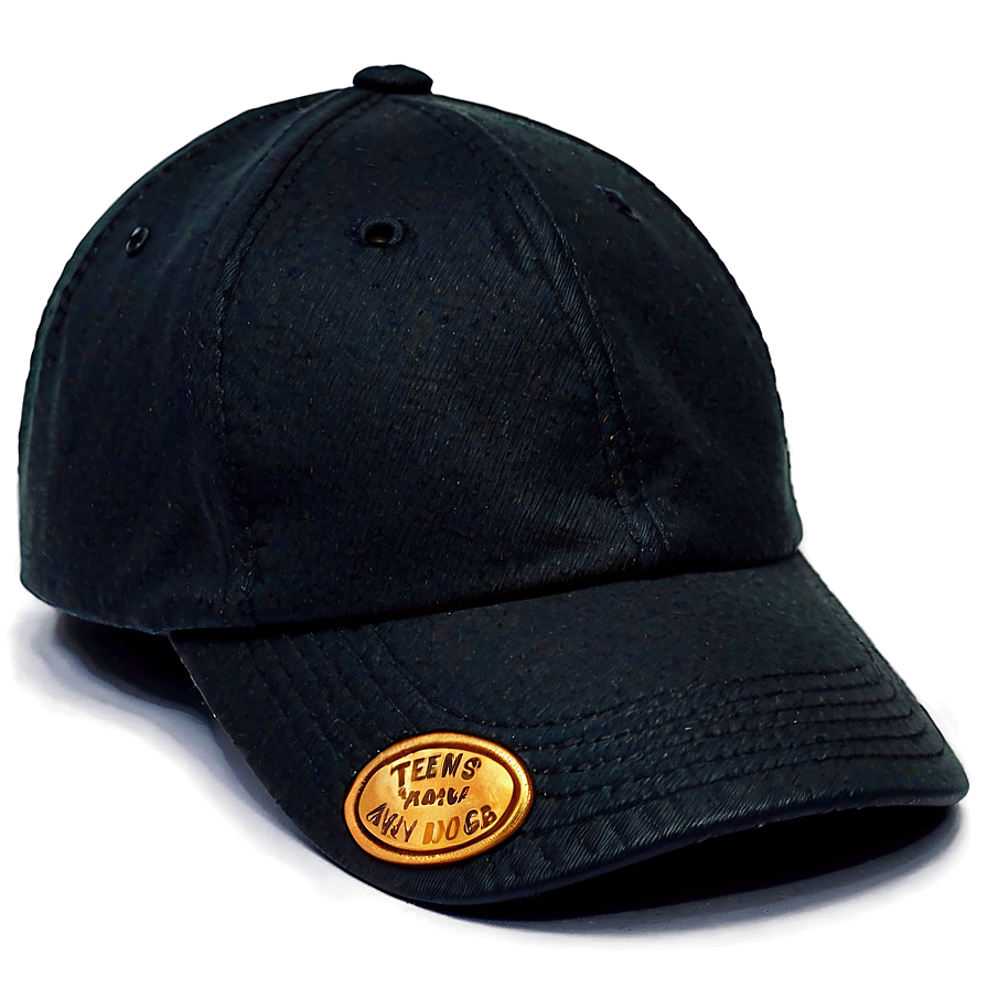 Black Cap For Teens Png 81