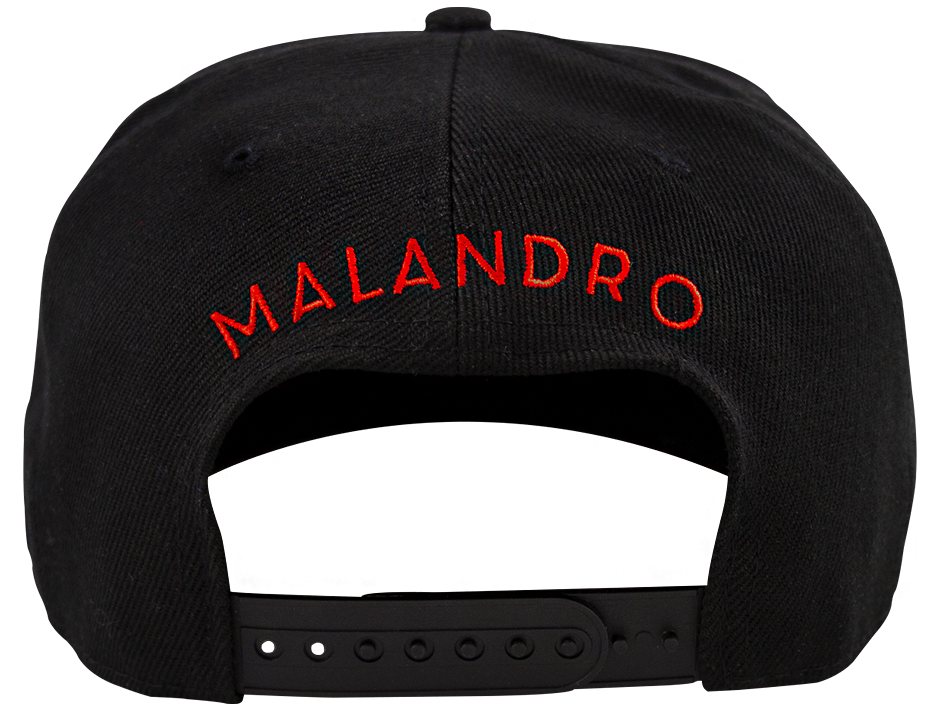 Black Cap Malandro Embroidery