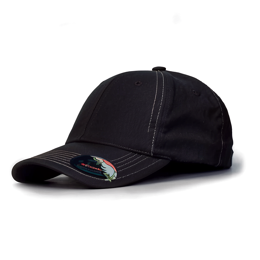 Black Cap With Cool Design Png Tgh61