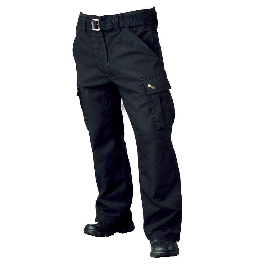 Black Cargo Pants Png 06132024