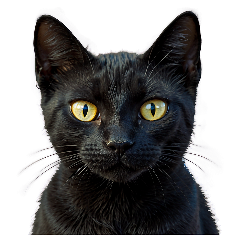 Black Cat Clipart Png Kpm16