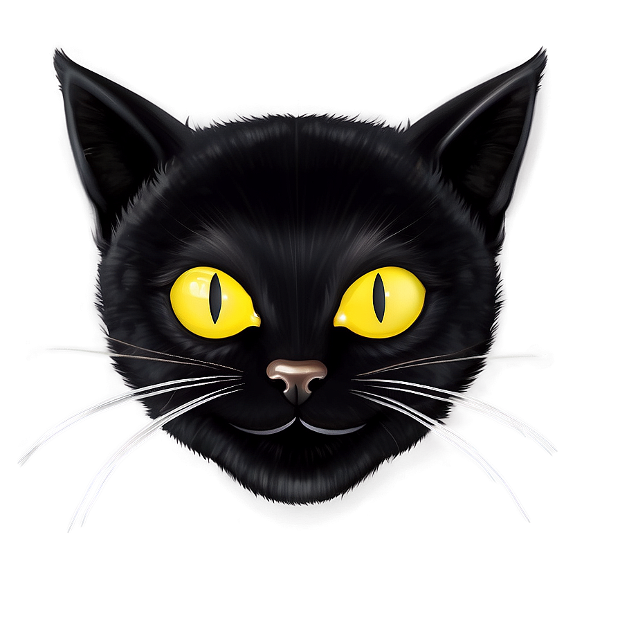 Black Cat Whiskers Png Vbq